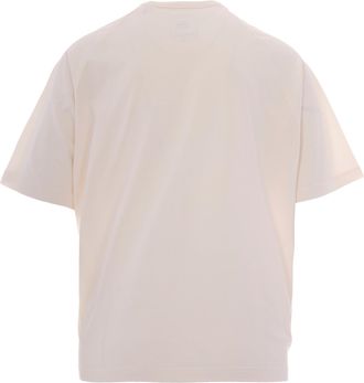 adidas Mens T-Shirt Boxy Chalk White Cotton T-Shirts And Polos