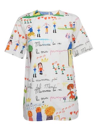 Dolce & Gabbana cotton print T-shirt - White