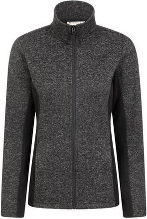 Mountain Warehouse Idris Panelled Fleece Jacket in Black at Nordstrom, Size 10