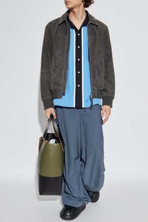 Marni Short-sleeve Shirt, Mens, Blue