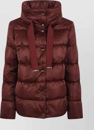 Herno luxe down jacket high collar