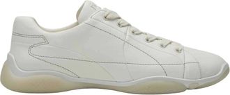 Prada Sneakers, female, Beige, Size: 7 1/2 US Nappa Leather Sneakers