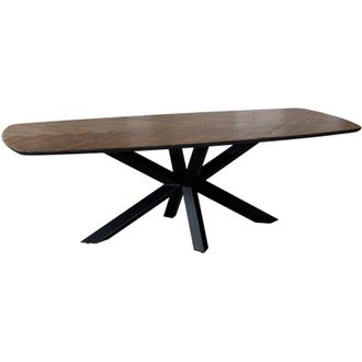 Wanderlust Deco Wanderlust Deco - Mesa De Comedor Rectangular Color Nogal 240x100x76h Cm