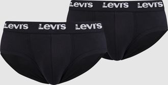 Levi's Repeat Logo Brief 2 pack - Mens - XL - Black