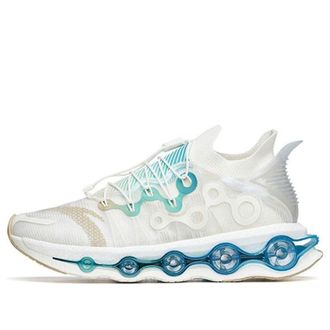 Anta Energy Running Series Shoes White Silver Blue 112215559-3