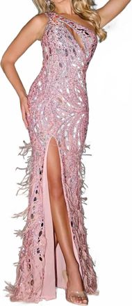 Portia & Scarlett The Vikki Gown In Pink