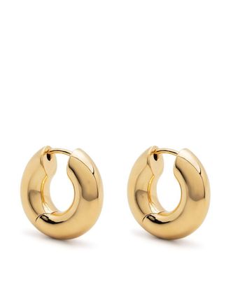 Tom Wood Orecchini a cerchio piccoli chunky - Oro