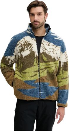 Picture Hafdals Zip Fleece - Heren - Fleece jassen - Veelkleurig - M - Polyester - Fitness
