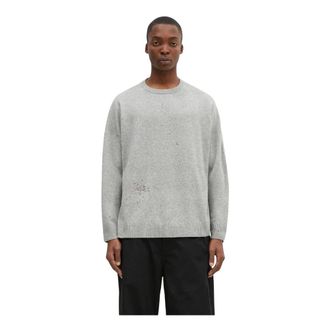 Undercover Truien & Vesten, Heren, Grijs, M, Wol, Trui met ronde hals
