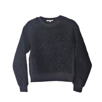 Carven Black Loop knit sweater Size S
