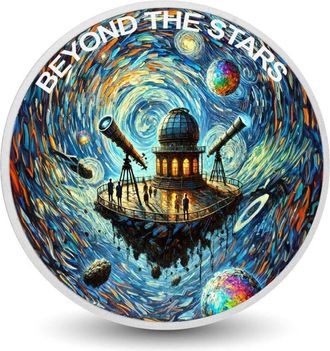 OEM Moneda De Plata De 1 Oz un Observatorio C&oacute;smico M&aacute;s All&aacute; De Las Estrellas