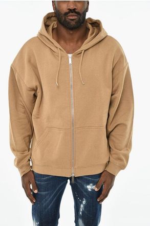 Dsquared2 Cotton Hoodie with Zip Closure size M