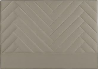 Vente-Unique Cabecero 160 cm - Terciopelo - Beige - SUKIALI