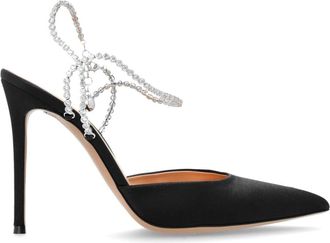 Gianvito Rossi Schoenen met Hak - Dames - Pumps - Zwart - 41 EU - Leer - Schoenen