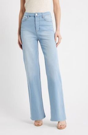 Commando Dia Wide Leg Jeans in Washed Indigo at Nordstrom Rack, Size Medium