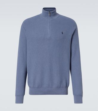 Polo Ralph Lauren Half-zip cotton sweater