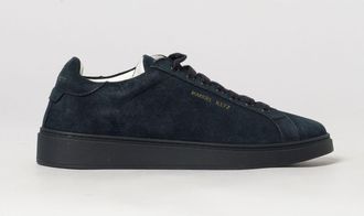 Manuel Ritz Low-Top Suede Sneakers with Padded Ankle and Logo Detail