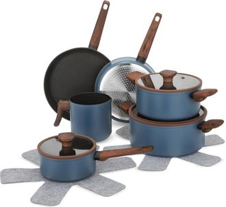 KASANOVA Batteria pentole 11 pezzi Blue Harmony