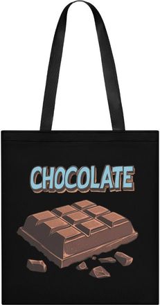 Generic Chocolate Womens Tote Casual Shopping Bag Lightweight Shoulder Bags Hobos Handbag for Work Travel Daily 35x40cm