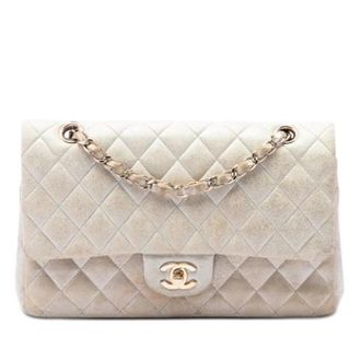 Chanel Pre-owned Classic Flap Bag - Dames - Vintage Schoudertas - Geel - ONE Size - Leer - Vintage
