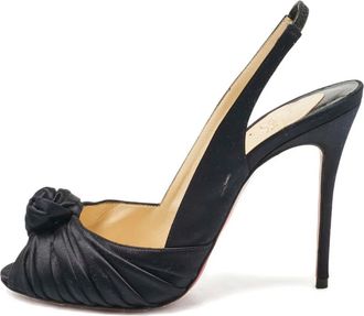 Christian Louboutin Sandali Jenny con tacco - Nero