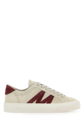 Moncler Sand Suede Monaco2 Sneakers