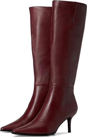 Steve Madden Lingo Womens Boots Wine Leather : 8.5 M