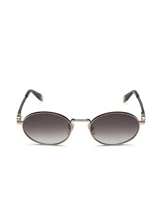 Furla Womens Sunglasses Oro Rose Luc. W-Parts Black Luc Metal Gold