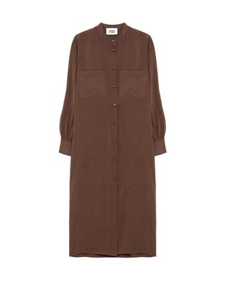 Alpha Studio Chocolate Shirt Dress