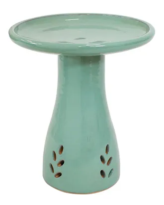 Sunnydaze Classic Outdoor Ceramic Bird Bath