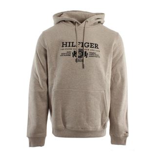 Tommy Hilfiger Hoodies, male, Beige, Size: XL Sweater