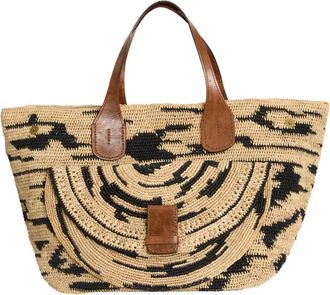 Ibeliv Laza II Tote Bag - Dames - Shoppers - Beige - ONE Size - Katoen - Tassen