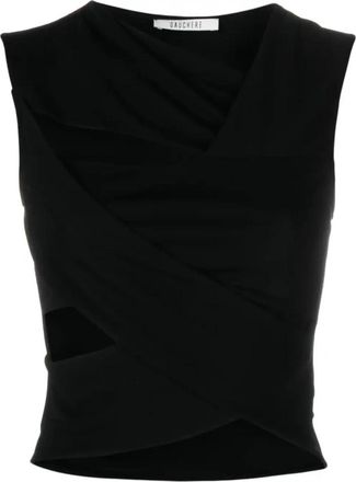 Gauch&egrave;re 1000 Top - Dames - Tops zonder mouwen - Zwart - M - Tops