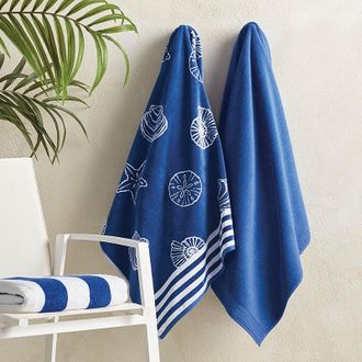 Frontgate Set of 3 Siesta Seashell Beach Towel - Frontgate