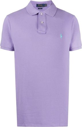 Ralph Lauren Purple Logo Polo