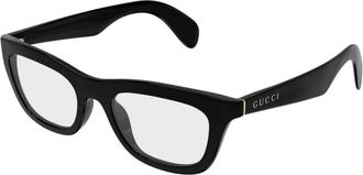 Gucci Optical Frame - Dames - Brillen - Zwart - 51 MM - Accessoires