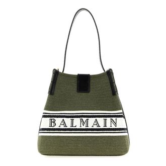 Balmain Release Bucket Bag - female - Balmain - Shoulder Bags - Green - ONE SIZE - Bags
