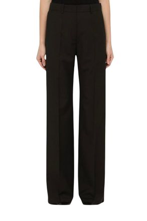 Valentino Garavani Wool Trousers - Black