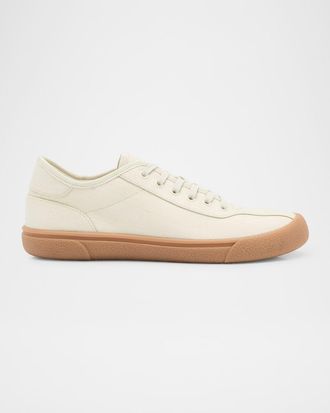 The Row Canvas Low-Top Sneakers