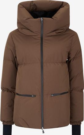 Herno Zweilagige kurze Daunenjacke