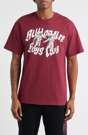 Billionaire Boys Club BB Flyers Astronaut Cotton Graphic T-Shirt in Rhododendron at Nordstrom Rack, Size Xxx-Large