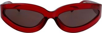 The Attico Zonnebrillen - Dames - Zonnebrillen - Rood - 61 MM - Accessoires