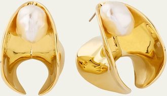 Cult Gaia Shira Pearl Earrings