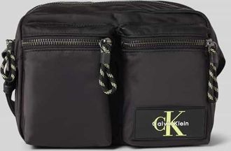 Calvin Klein Camera Bag mit Label-Detail in Black, Größe 1