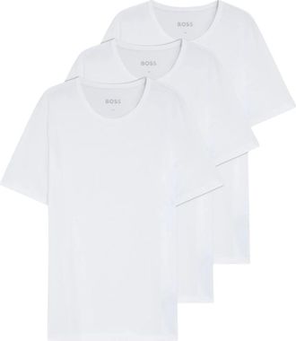 HUGO BOSS Hombre, Camisetas, Blanco, Talla: XL