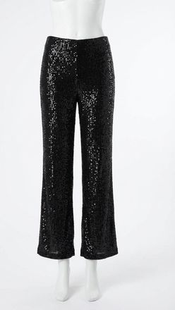 Z Supply Skylar Sequin Pant In Black