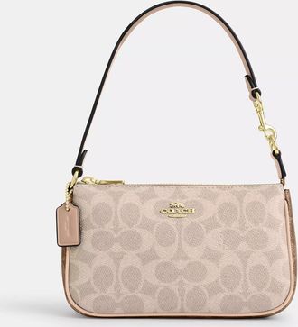 Coach Nolita 19 In Blocked Signature Canvas