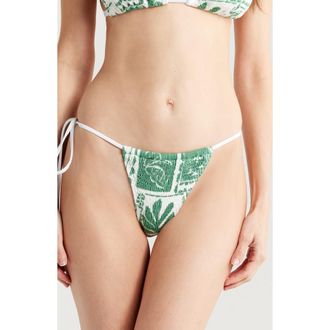 Cleonie Sunrise Brief Bikini Bottoms in Palm at Nordstrom Rack, Size X-Small/small