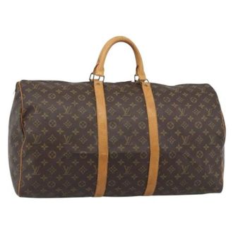 Louis Vuitton Pre-owned Keepall 55 Boston Bag - unisex - Louis Vuitton Vintage - Vintage Weekend Bags - Brown - ONE SIZE - Pre-owned