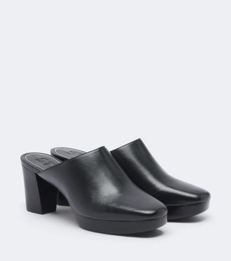 Staud Monica leather mules